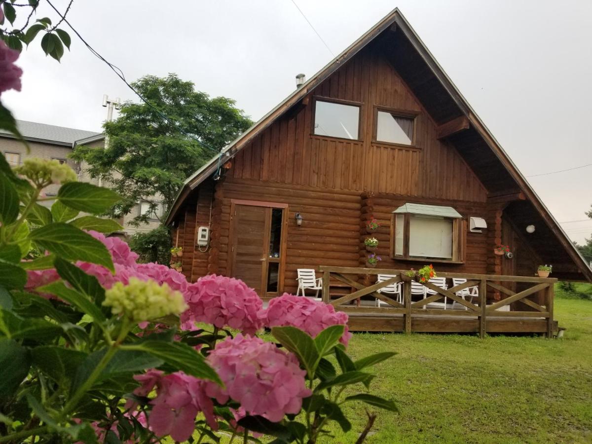 Log Cottage Villa Happo Hakuba Luaran gambar